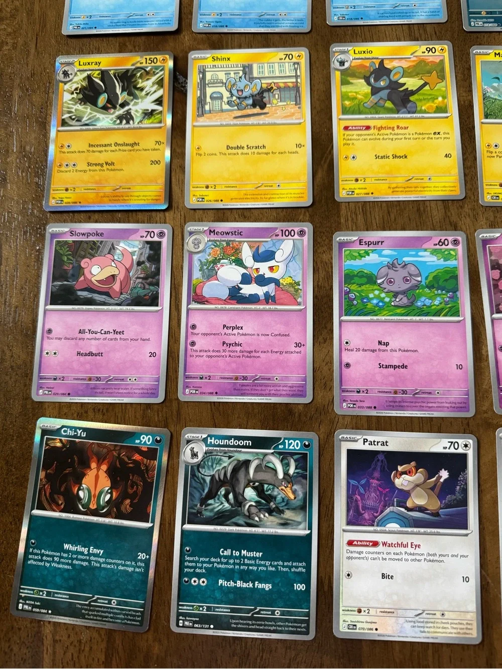 Pokémon Cuties Only 54 Card Lot - Prismatic, Perfect Order, PB, CR + Sleeve Set
